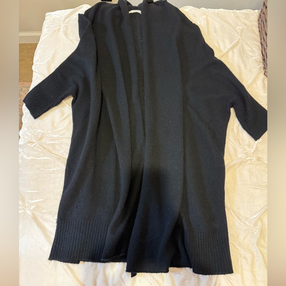 Subtle Luxury Black Women's Cardigan